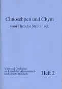 Chnoschpen und Chym von Theodor Strübin (Heft 2)
