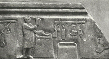 Römisches Relief mit Metzgerei aus Ostia